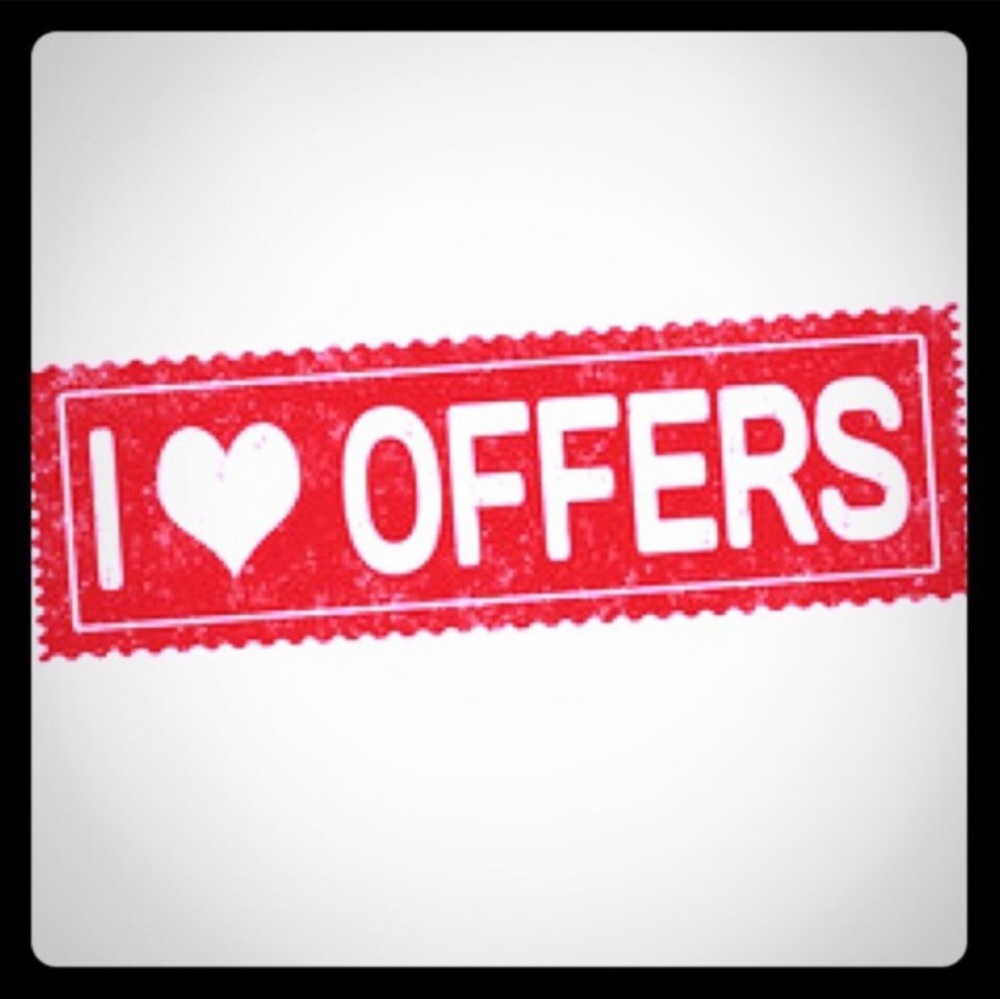 Bring on the offers!!